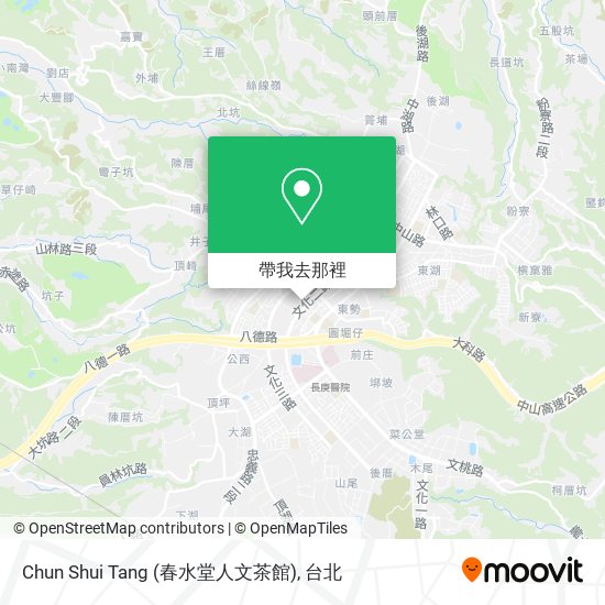 Chun Shui Tang (春水堂人文茶館)地圖