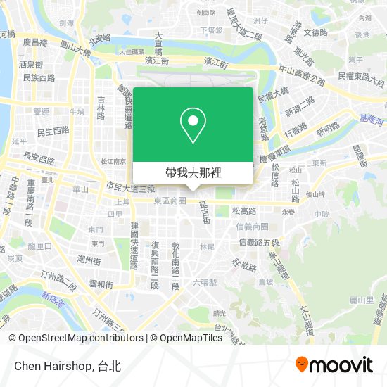 Chen Hairshop地圖