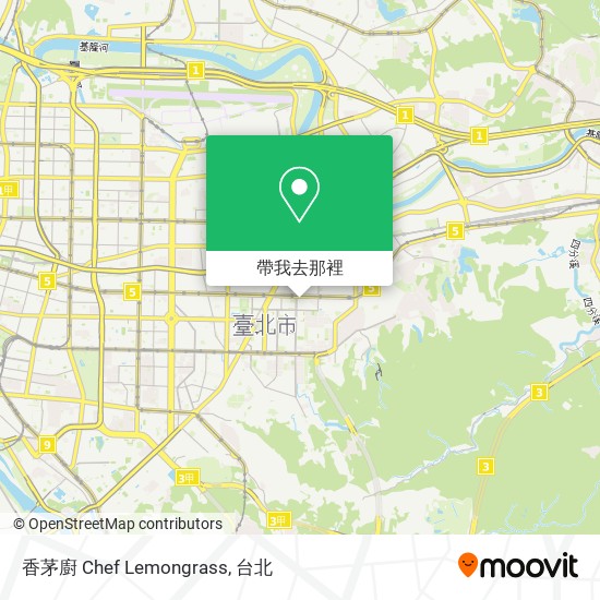 香茅廚 Chef Lemongrass地圖
