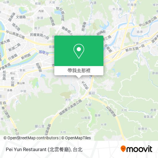 Pei Yun Restaurant (北雲餐廳)地圖
