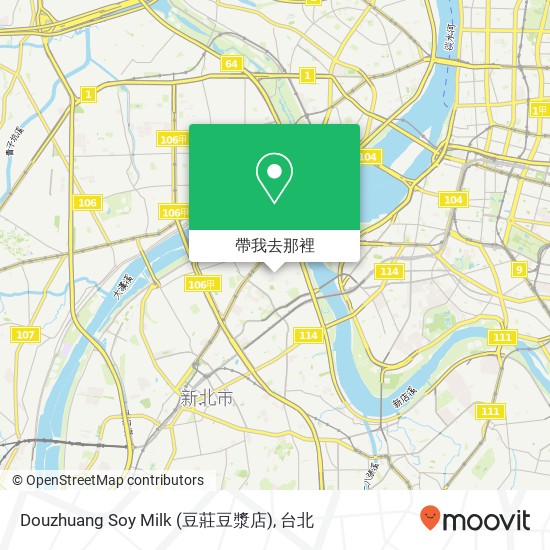 Douzhuang Soy Milk (豆莊豆漿店)地圖