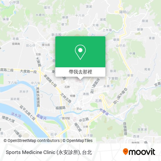 Sports Medicine Clinic (永安診所)地圖