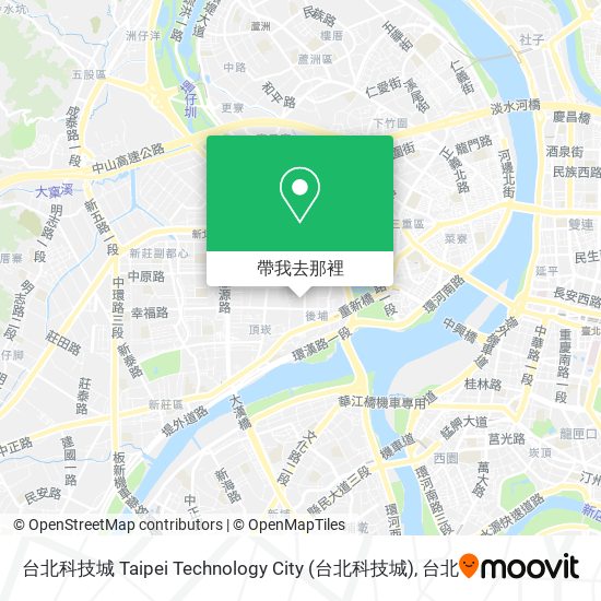 台北科技城 Taipei Technology City地圖