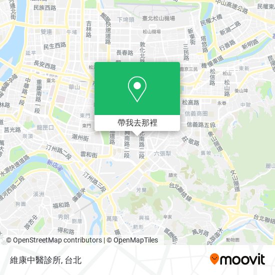 維康中醫診所地圖