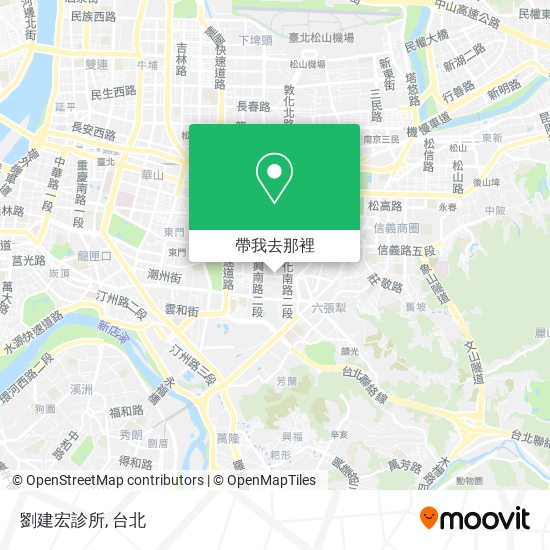 劉建宏診所地圖