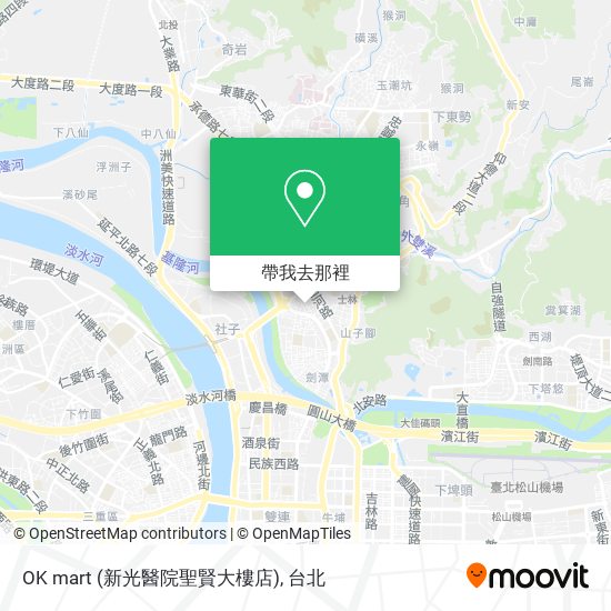OK mart (新光醫院聖賢大樓店)地圖