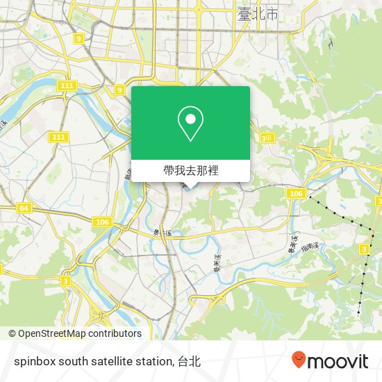 spinbox south satellite station地圖