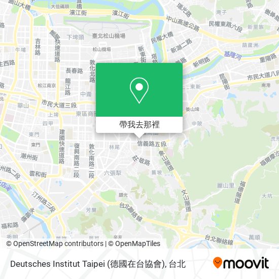 Deutsches Institut Taipei (德國在台協會)地圖