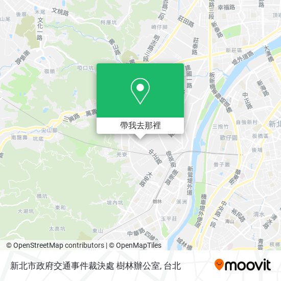 怎樣搭巴士 地鐵或火車去樹林區的新北市政府交通事件裁決處樹林辦公室