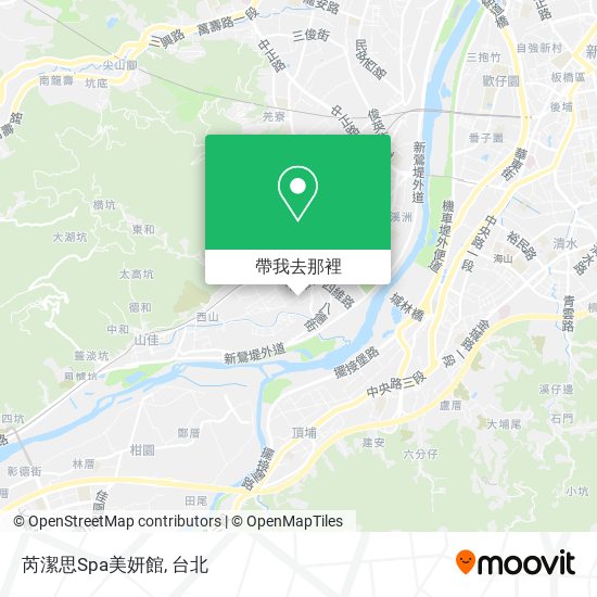 芮潔思Spa美妍館地圖