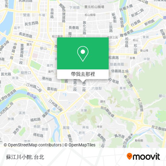 蘇江川小館地圖