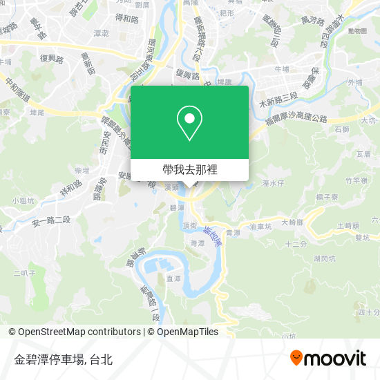 金碧潭停車場地圖