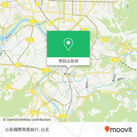 台新國際商業銀行地圖