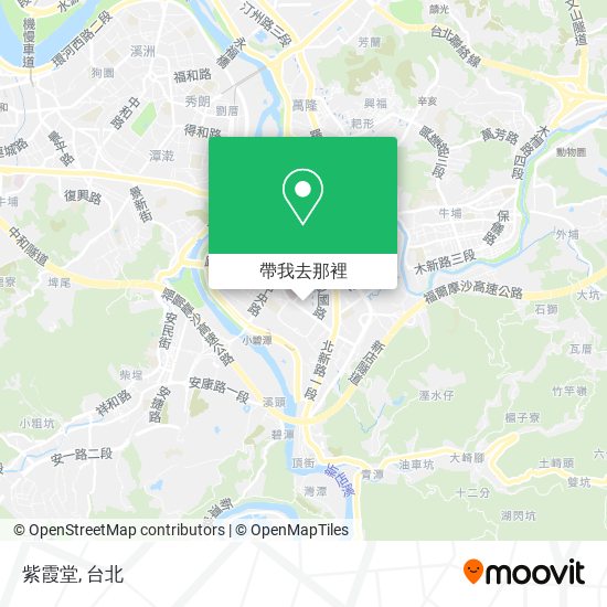 紫霞堂地圖