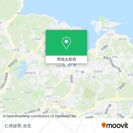 仁祥診所地圖