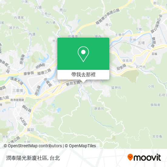 潤泰陽光新廈社區地圖