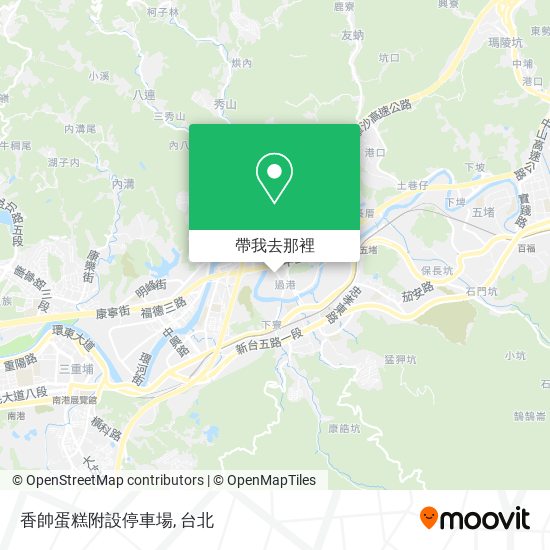 香帥蛋糕附設停車場地圖