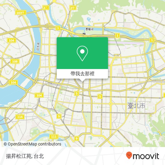 揚昇松江苑地圖