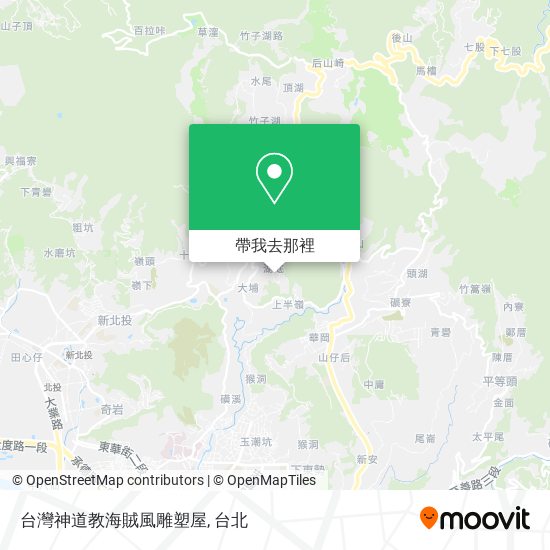 台灣神道教海賊風雕塑屋地圖