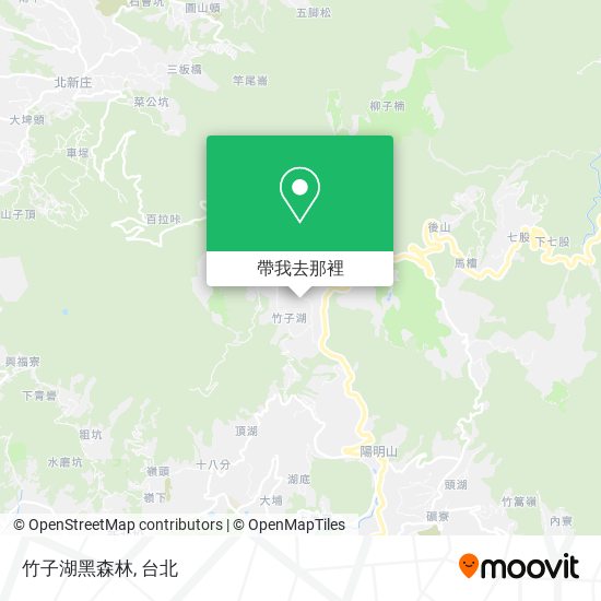 竹子湖黑森林地圖