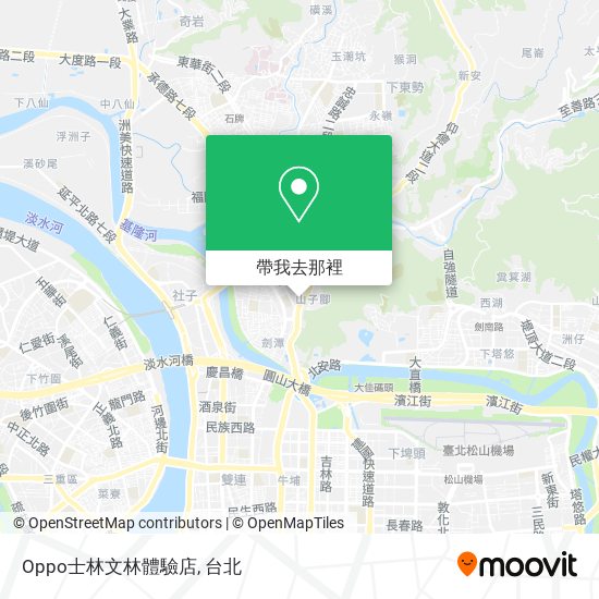 Oppo士林文林體驗店地圖