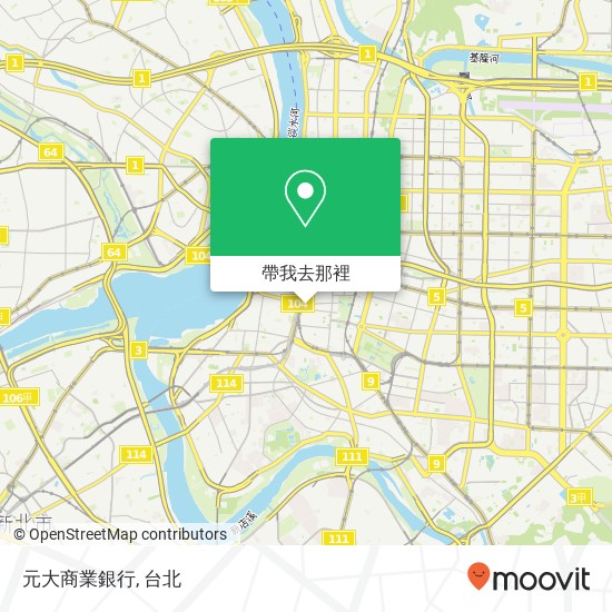 元大商業銀行地圖