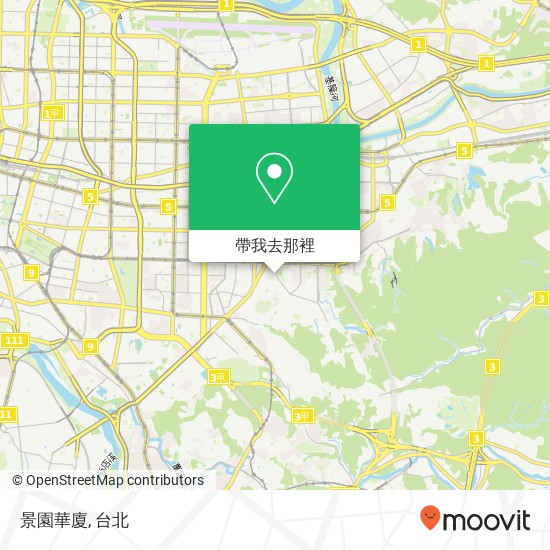 景園華廈地圖