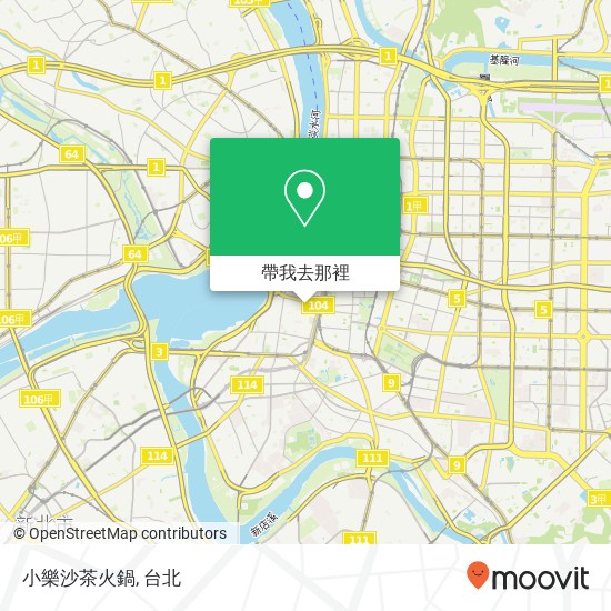 小樂沙茶火鍋地圖