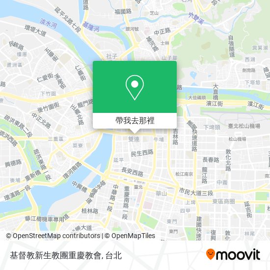 基督教新生教團重慶教會地圖