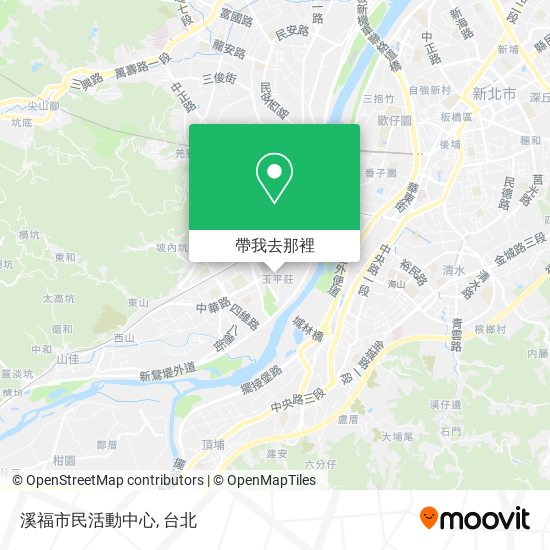 溪福市民活動中心地圖