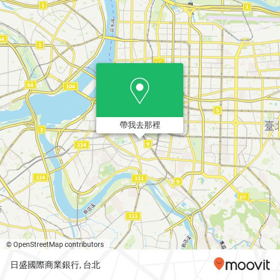 日盛國際商業銀行地圖