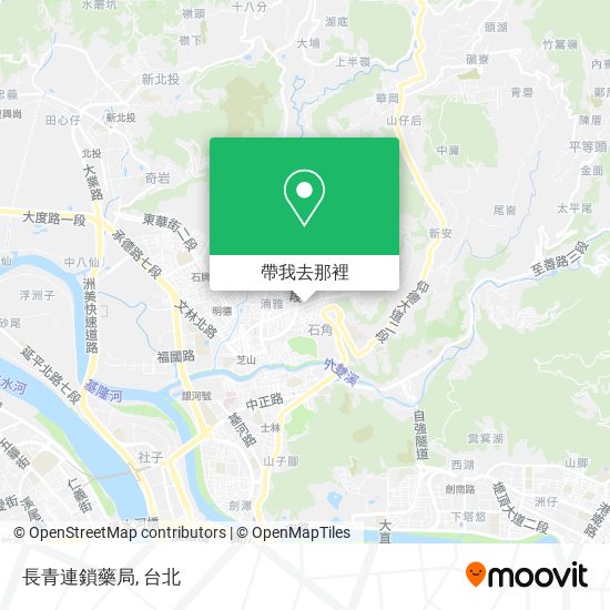 長青連鎖藥局地圖