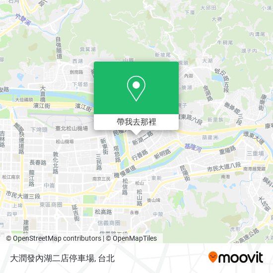 大潤發內湖二店停車場地圖