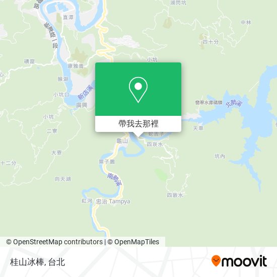 桂山冰棒地圖