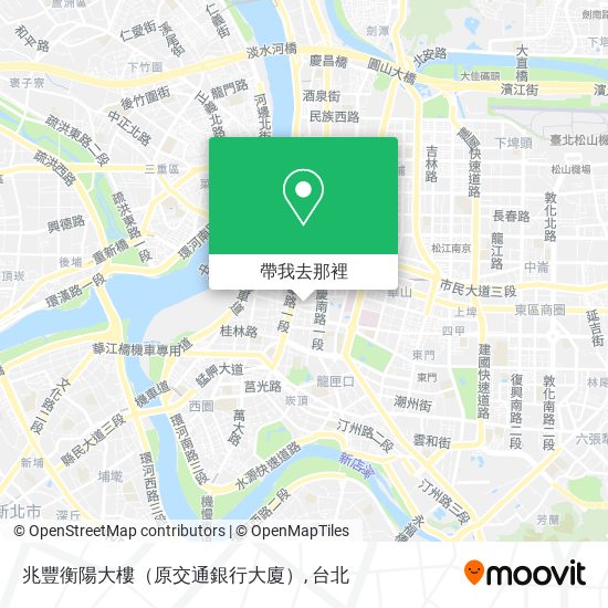兆豐衡陽大樓（原交通銀行大廈）地圖