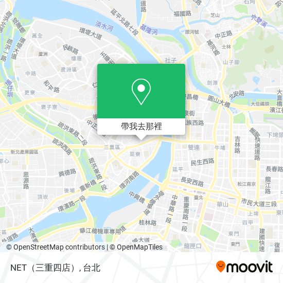 NET（三重四店）地圖