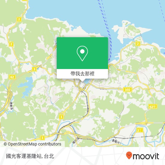 國光客運基隆站地圖