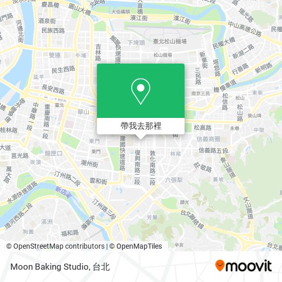 Moon Baking Studio地圖