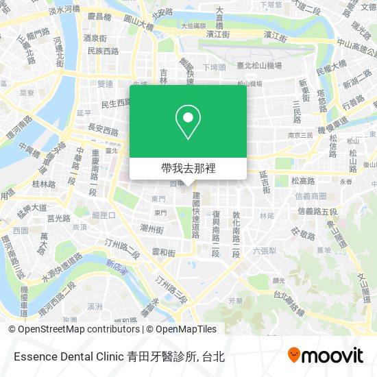 Essence Dental Clinic 青田牙醫診所地圖