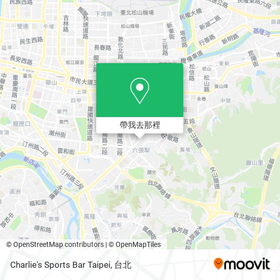 Charlie's Sports Bar Taipei地圖