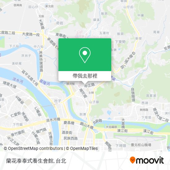 蘭花泰泰式養生會館地圖