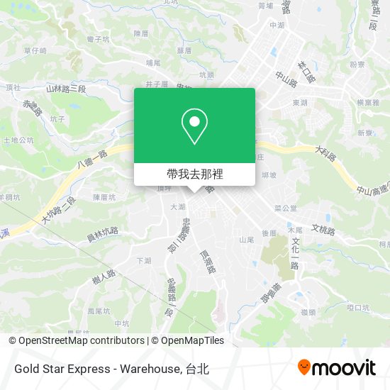 Gold Star Express - Warehouse地圖