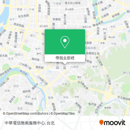 中華電信敦南服務中心地圖