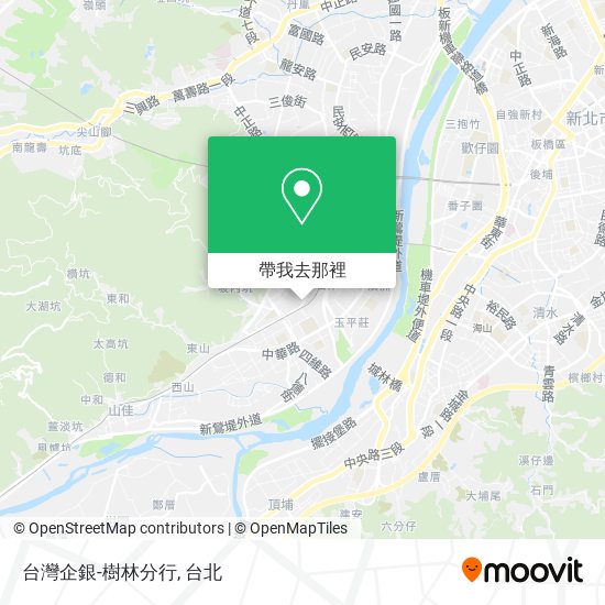 台灣企銀-樹林分行地圖