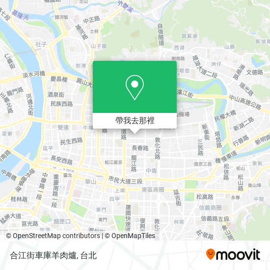 合江街車庫羊肉爐地圖