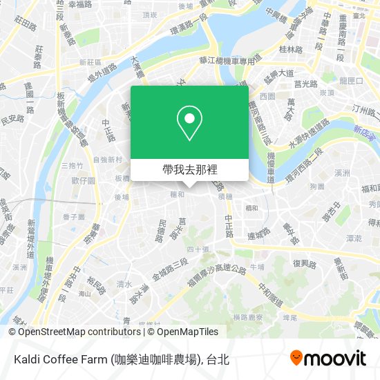 Kaldi Coffee Farm (咖樂迪咖啡農場)地圖