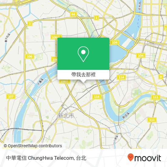 中華電信 ChungHwa Telecom地圖