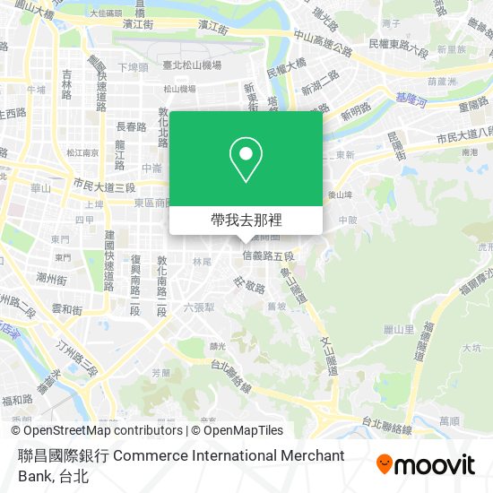 聯昌國際銀行 Commerce International Merchant Bank地圖