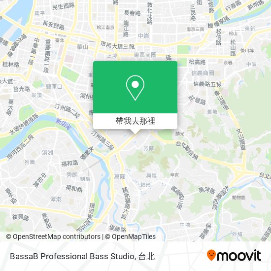 BassaB Professional Bass Studio地圖