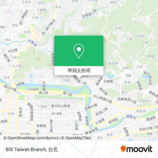 BSI Taiwan Branch地圖